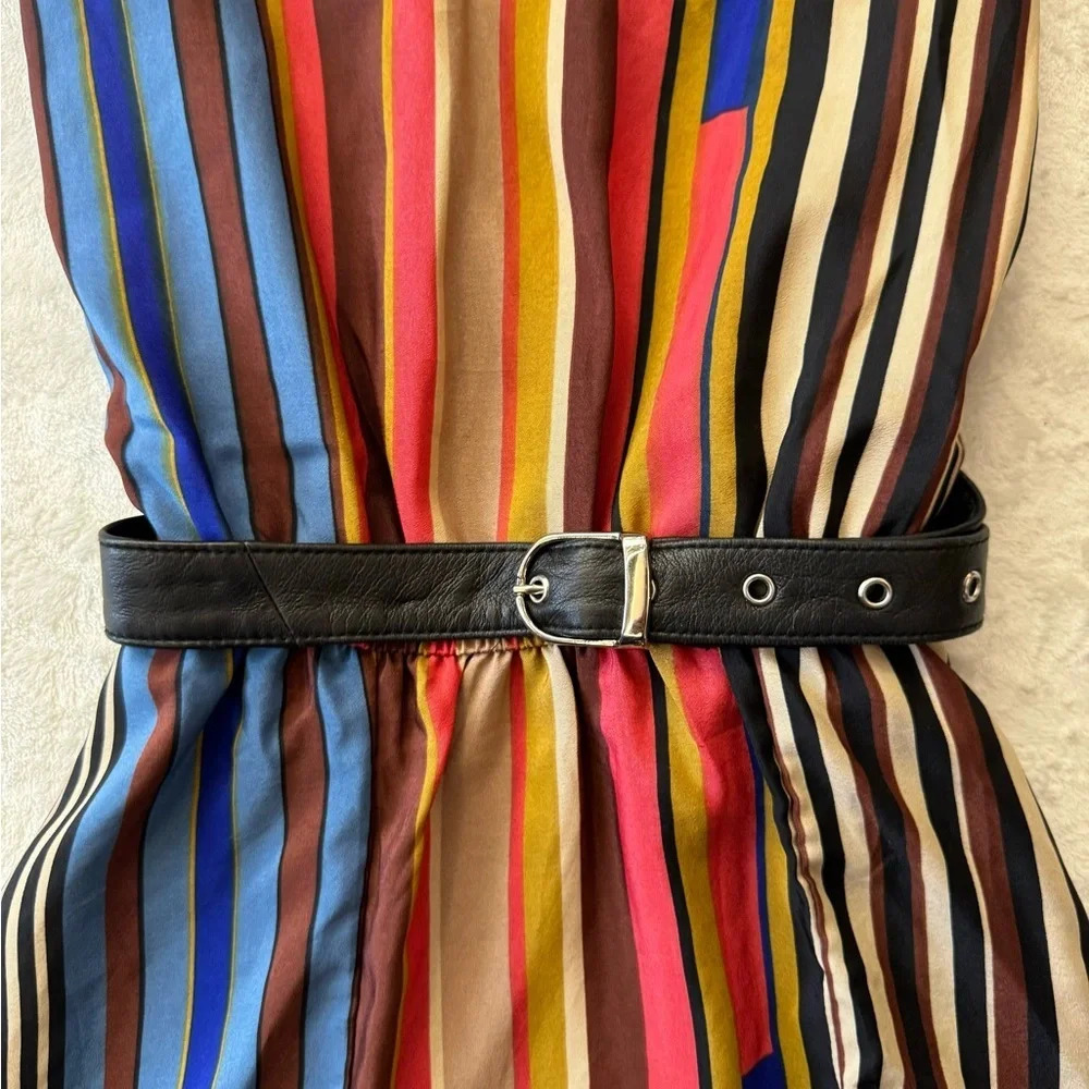 Vintage 90s Y2K Colorful Mini Dress, Y2K Preppy Mini Dress - Picture 9 of 15